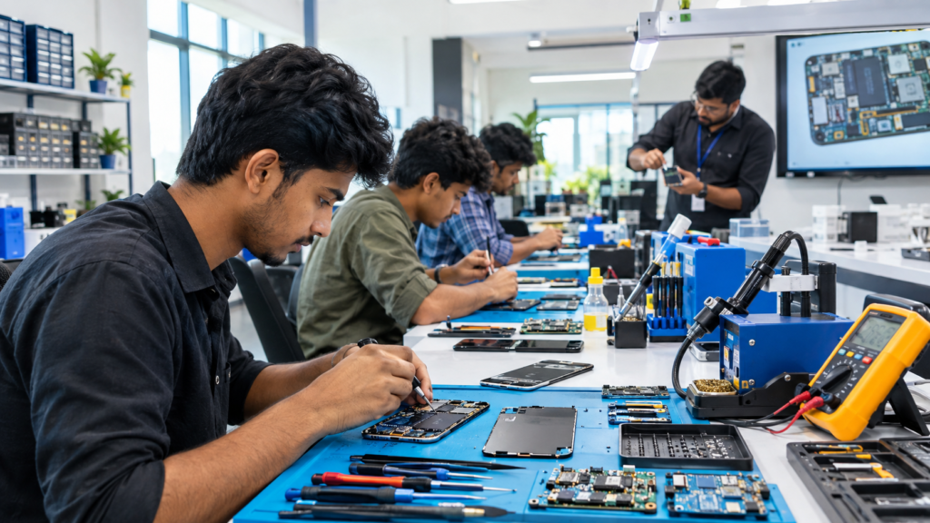 Mobile Repair Technician Career After Plus Two in Chennai