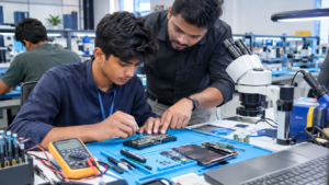 Can beginners learn chip-level mobile repair? Learn the skills, tools, training path and practical steps needed to start learning mobile repair.